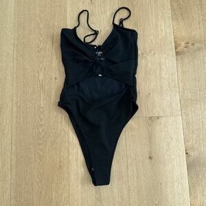Camila Coelho One Piece Swimsuit Size XXS Black